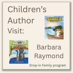 Author Visit & Book Signing with Barbara Raymond